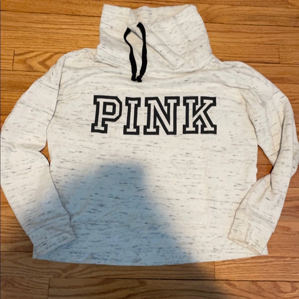 PINK Cowl Neck Sweatshirt